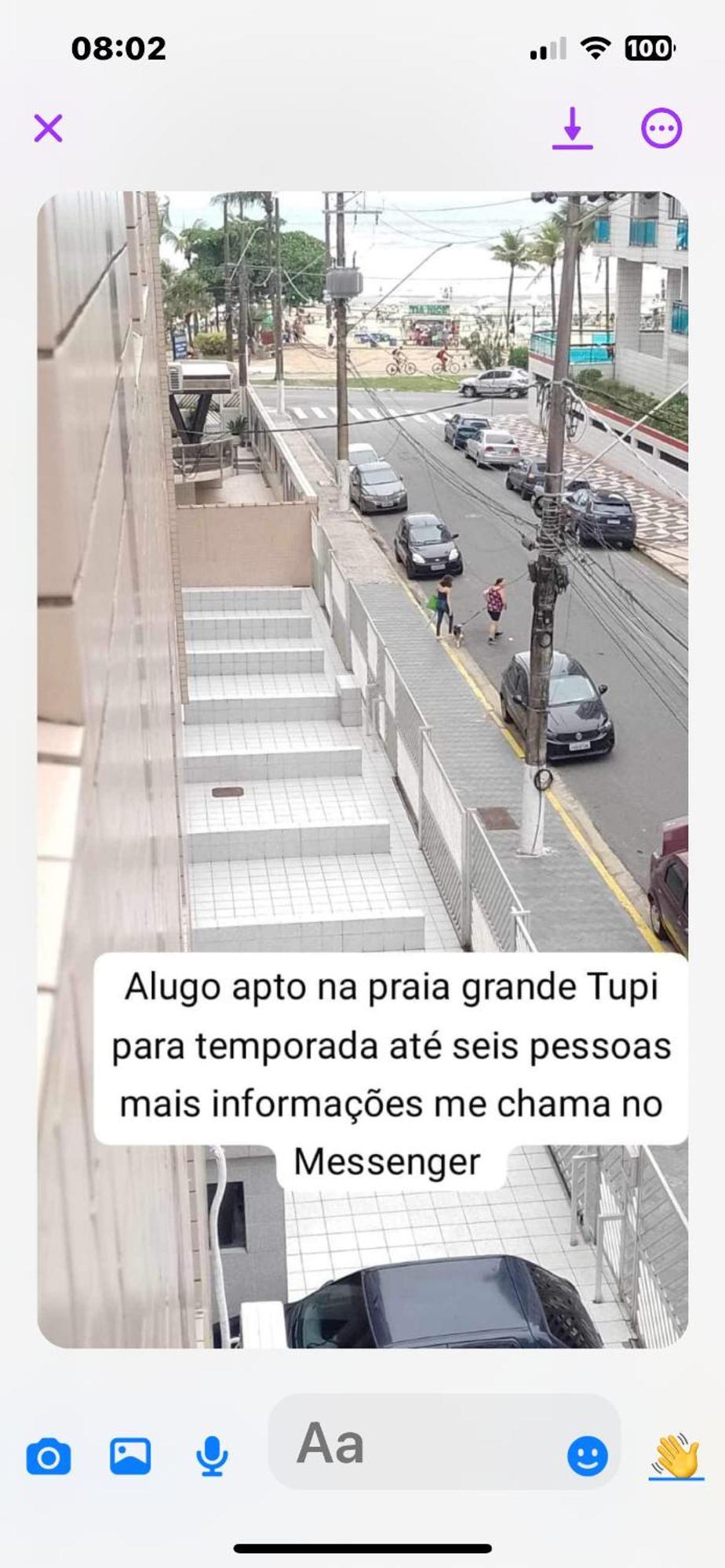 Ed. Itamarati. Apart-hotel Praia Grande (Santos)